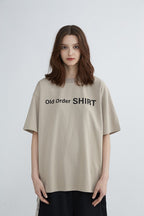 Old Order Basic Logo Print Tee