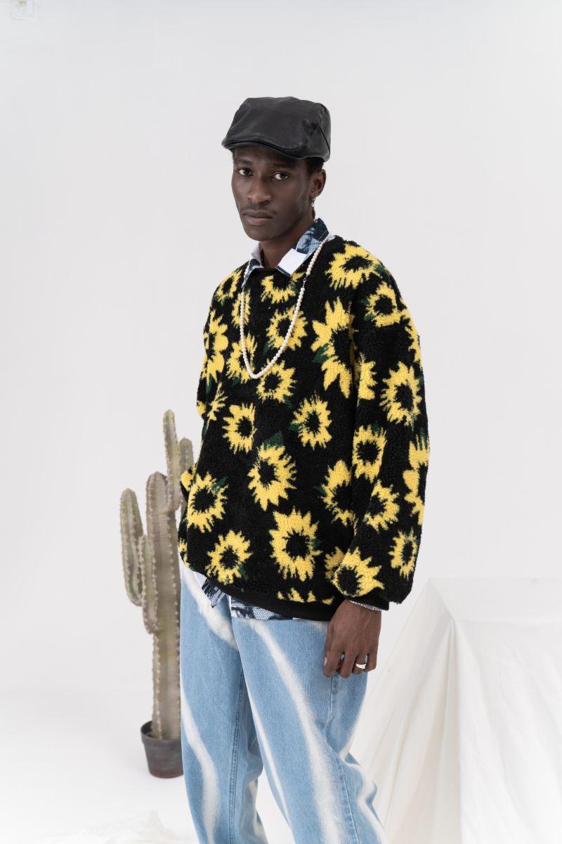 CZ Sunflower Sweater