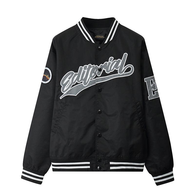 CZ ED Embroidered Varsity Jacket