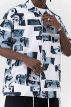 CZ Anime Eyes Cuban Shirt