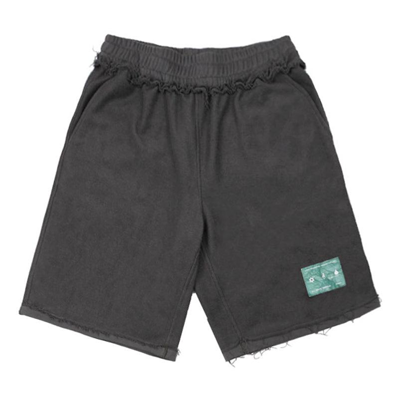 Empty Reference Raw Knitted Shorts