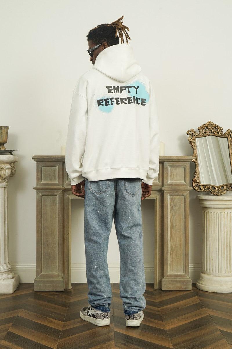 Empty Reference Splash Ink Light Blue Jeans
