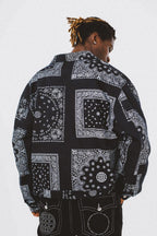 Antidote Bandana Loose Print Jacket - UK Only