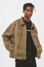 Antidote Bandana Loose Print Jacket - UK Only