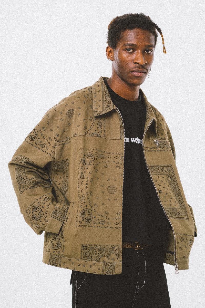 Antidote Bandana Loose Print Jacket - UK Only