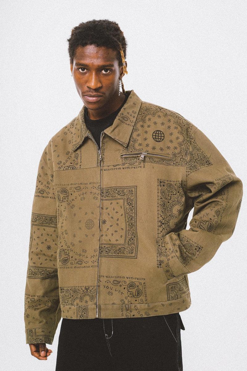 Antidote Bandana Loose Print Jacket - UK Only