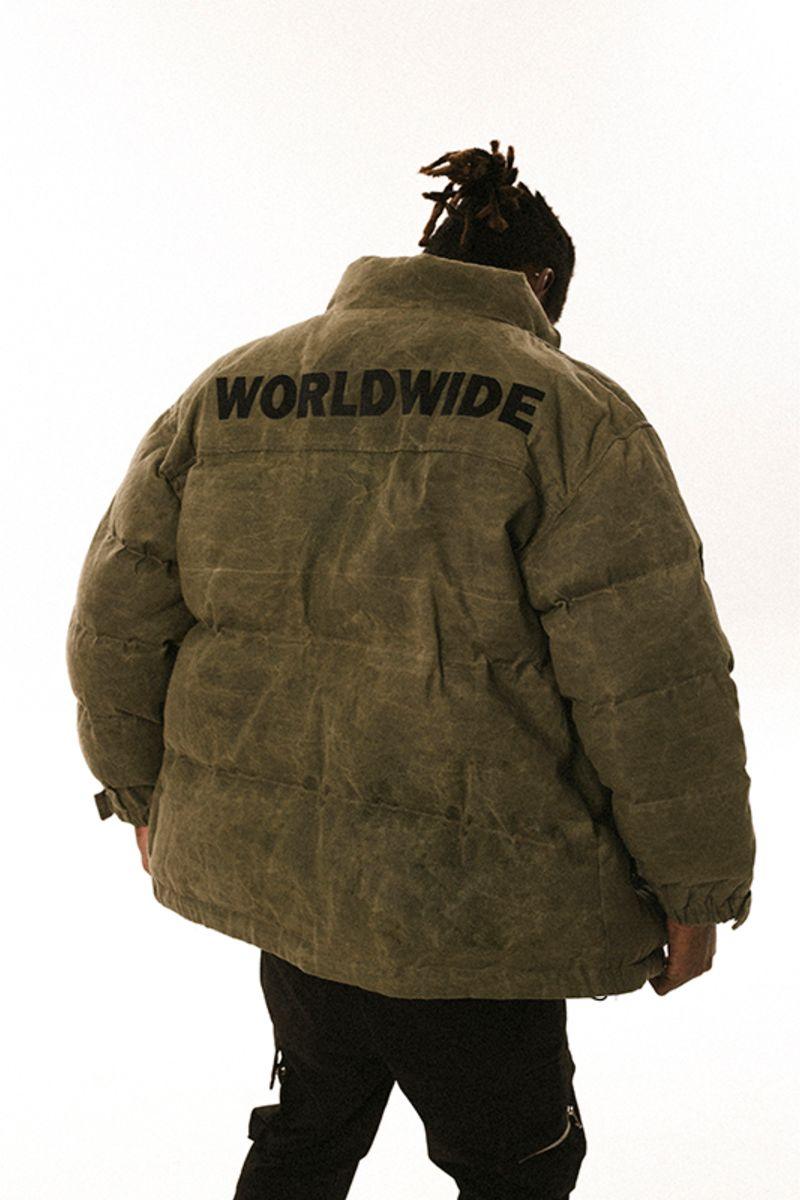 F&F Worldwide Washed Down Jacket - UK Only