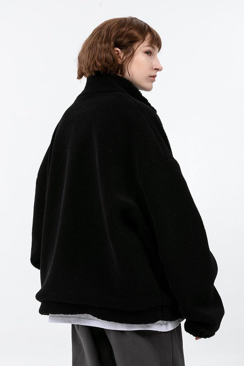 Center of Rotation Retro Velvet Logo Jacket