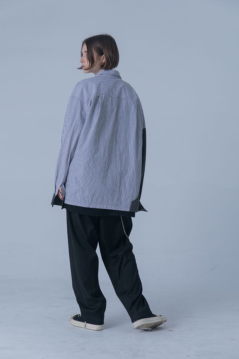 THINGY Contrast Striped L/S Shirt
