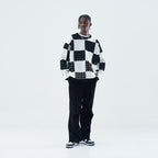 H/C Mosaic Chessboard Sweater - UK Only