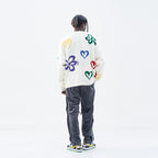 H/C Spray Paint Knit Sweater - UK Only