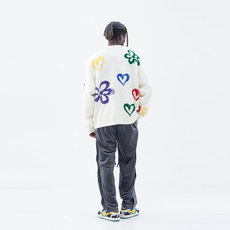 H/C Spray Paint Knit Sweater - UK Only
