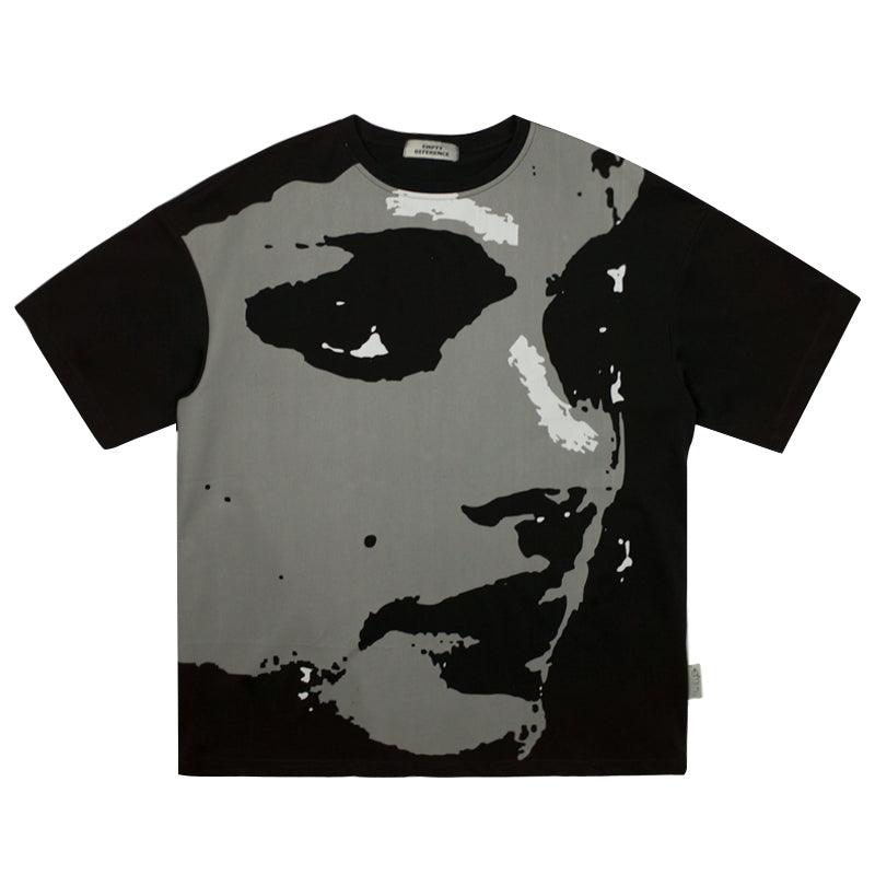 Empty Reference Portrait Printed Tee