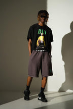 Empty Reference Raw Knitted Shorts
