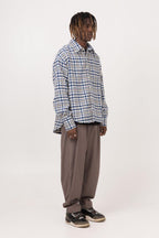 Empty Reference Houndstooth Wool Heavy L/S Shirt