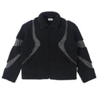 Empty Reference Stitched Sherpa Jacket