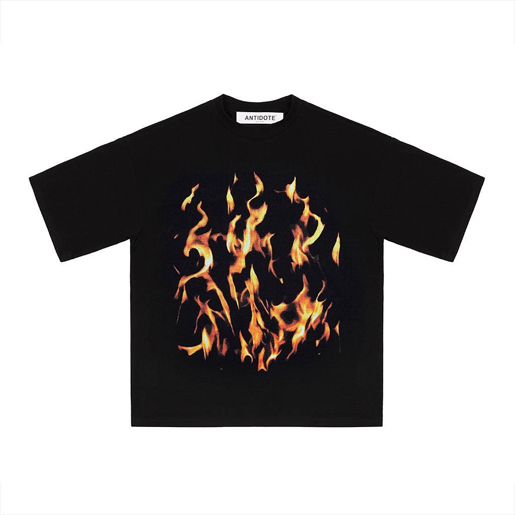 Antidote Flame Print Tee
