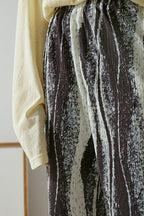 Mix7 Abstract Loose Trousers