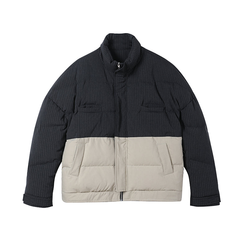 THINGY Striped Down Jacket