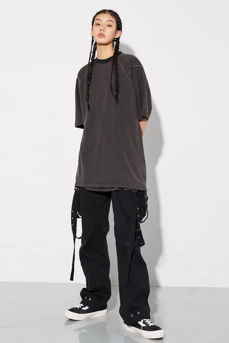 Unknown World Washed Stitched Tee - UK Only
