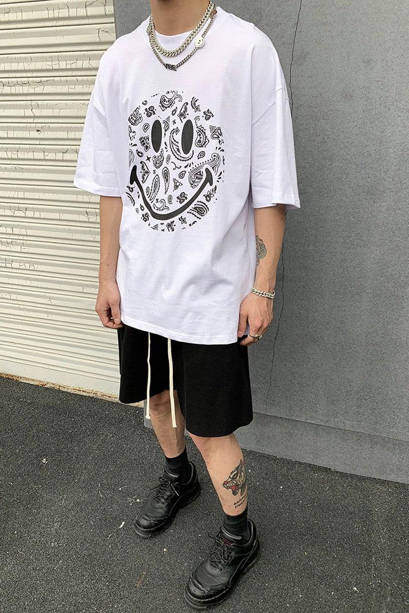 CZ Cashew Smiley Tee
