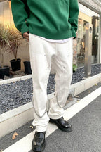 CZ Chain Flared Trousers