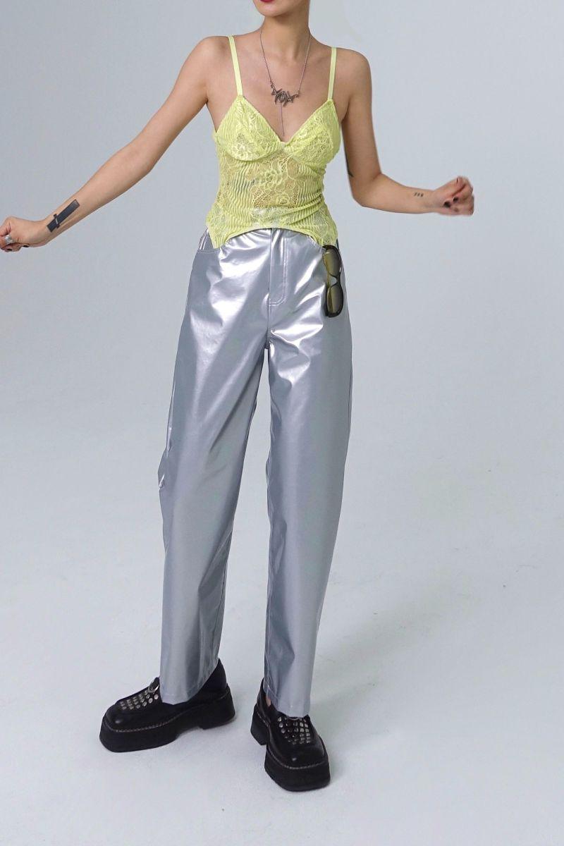 CZ Lemon Lace Vest