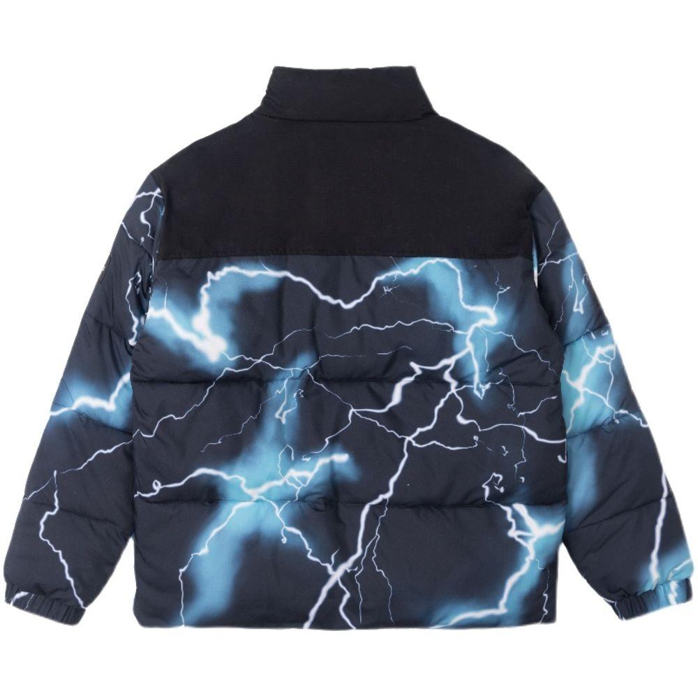 Empty Reference Lightnings Printed Down Jacket