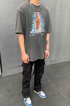 CZ Beach Logo Washed Tee