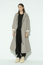 Unknown World Plaid Distressed Coat