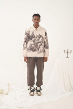 Empty Reference Childbirth Painting Coach Jacket