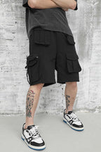 CZ Multi-Pocket Loose Shorts