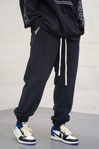 CZ Basic Drawstrings Loose Sweatpants