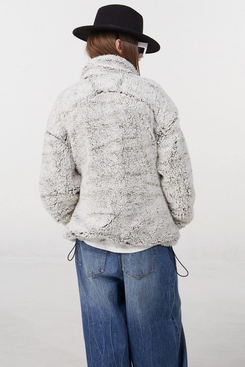 STEEPC Embroidered Sherpa Jacket