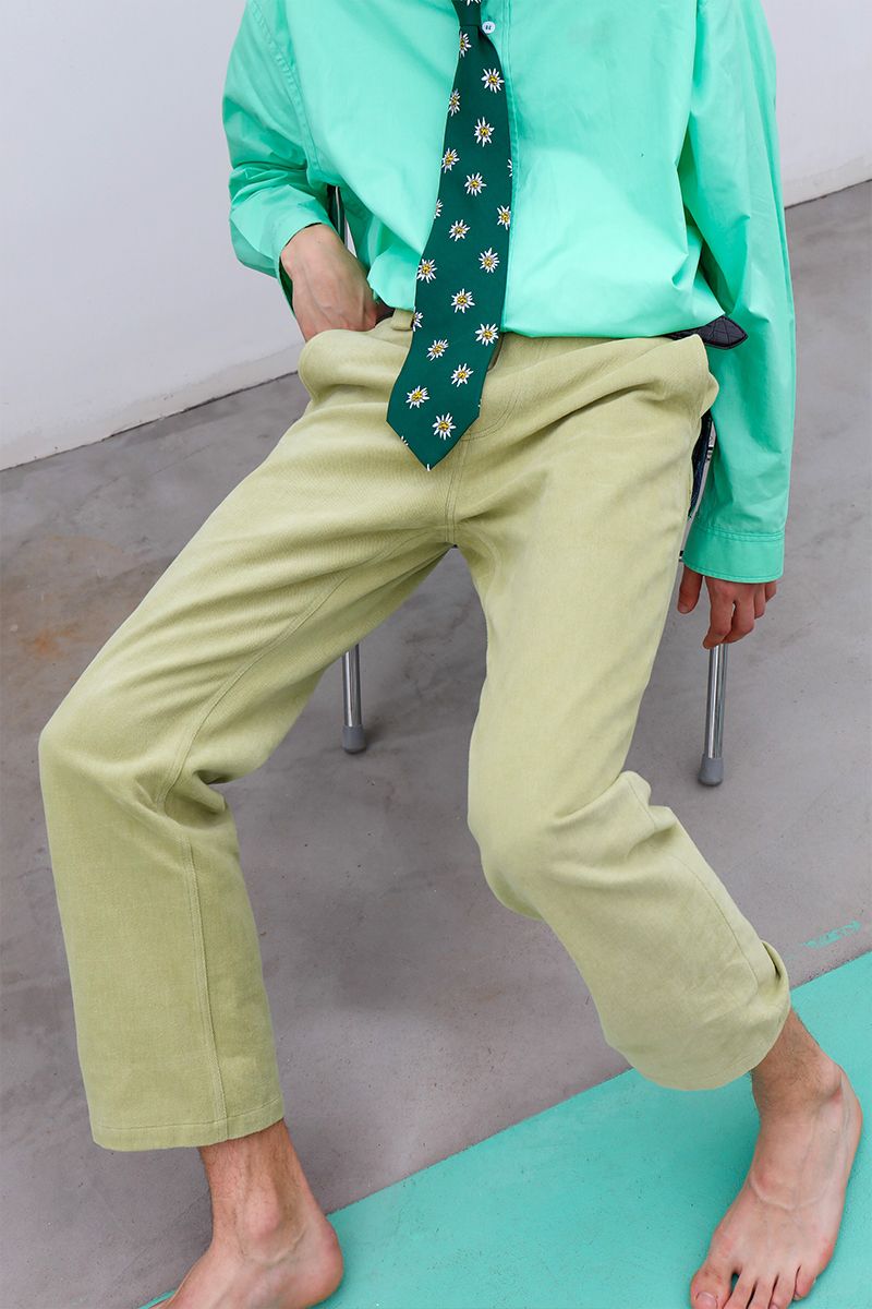 Mix7 Retro Straight Trousers