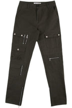 F&F Multi-Pocket Zipper Trousers