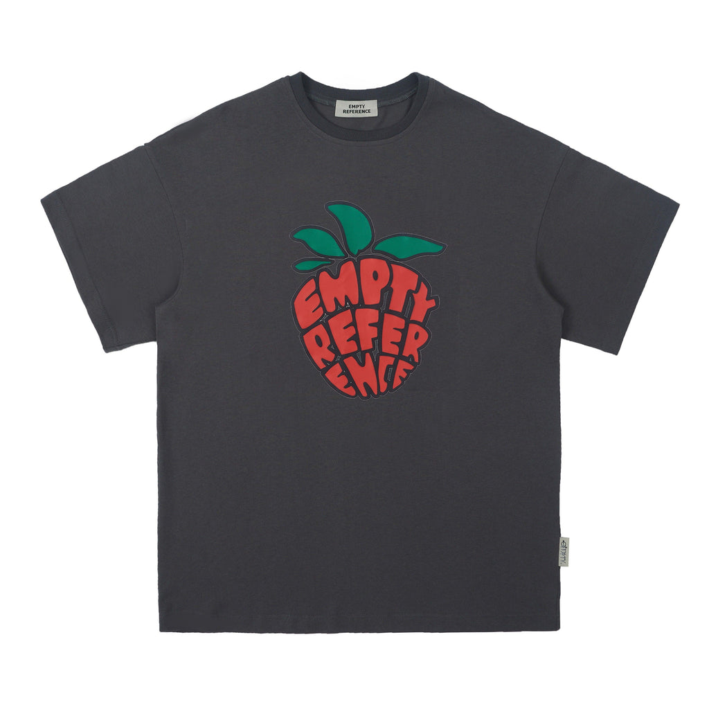 Empty Reference Strawberry Foam Logo Tee