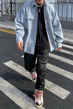CZ Oversized Twill Basic Shirt