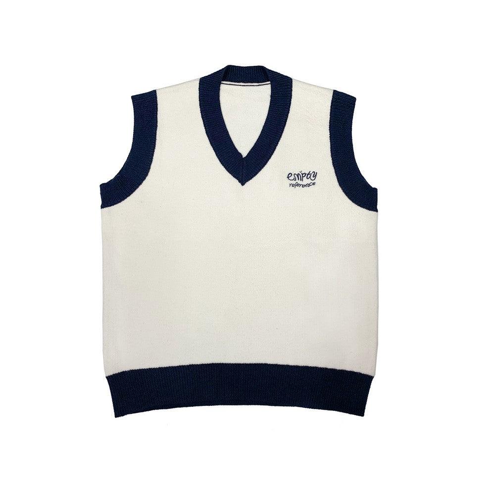 Empty Reference Logo Knit Vest