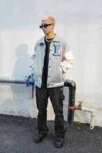 CZ LA Embroidered Varsity Jacket