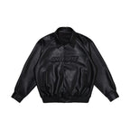 Antidote WTF Logo PU Leather Jacket