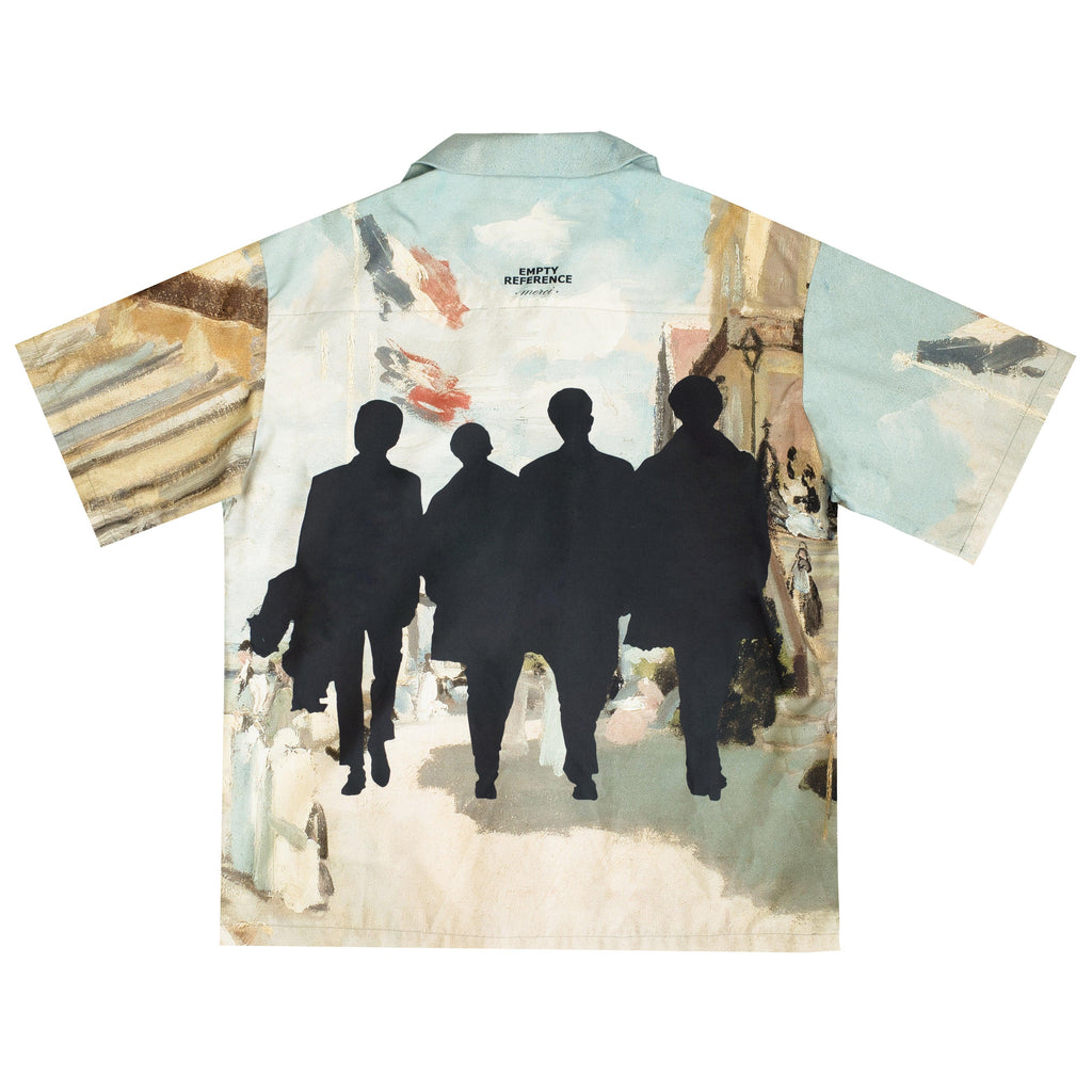Empty Reference Silhouette Cuban Shirt