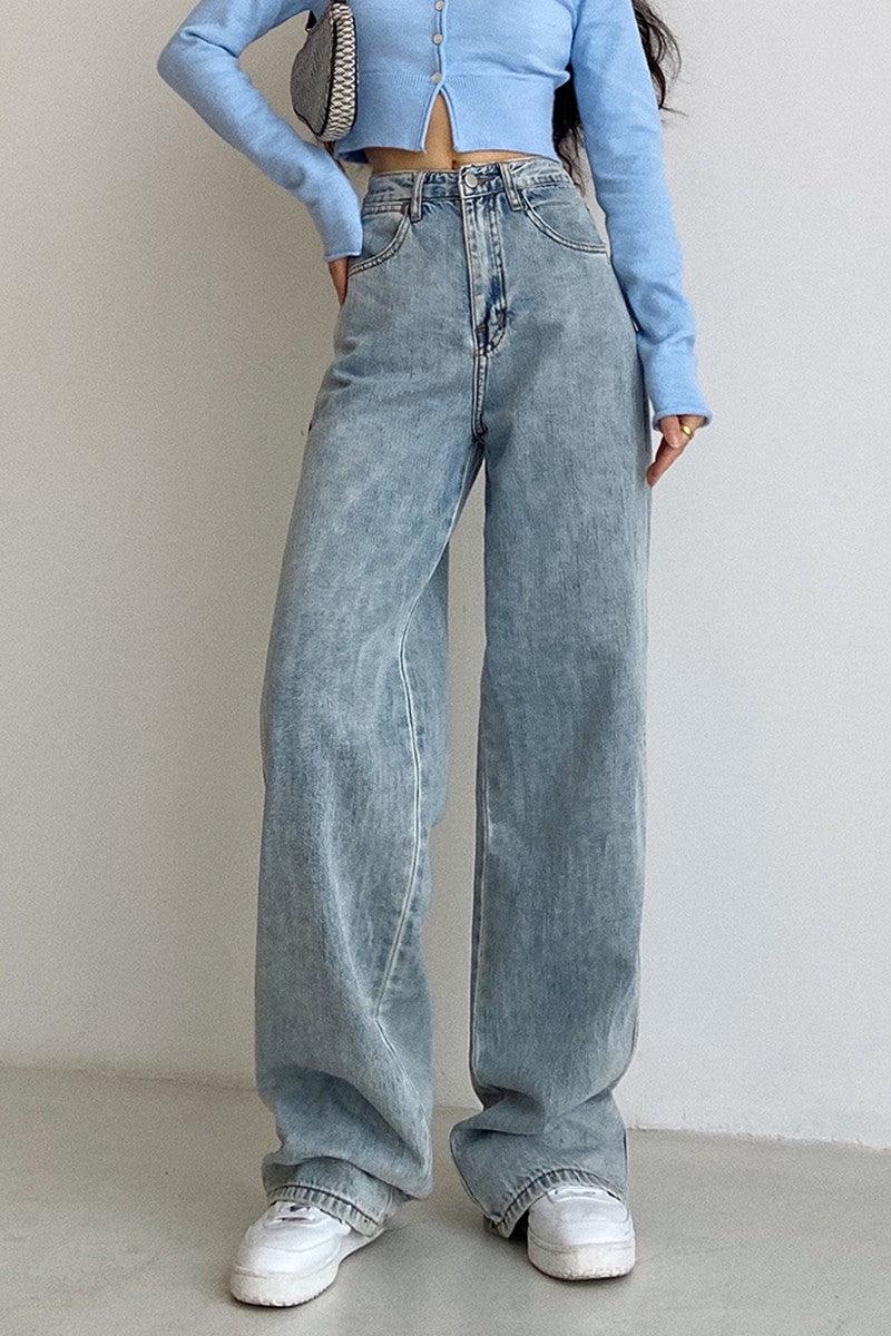 CZ Retro Washed Loose Jeans