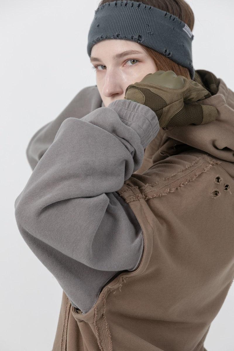 Error Code Ripped Washed Sweatshirt