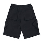 Empty Reference Zipper Pockets Shorts