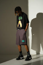 Empty Reference Raw Knitted Shorts