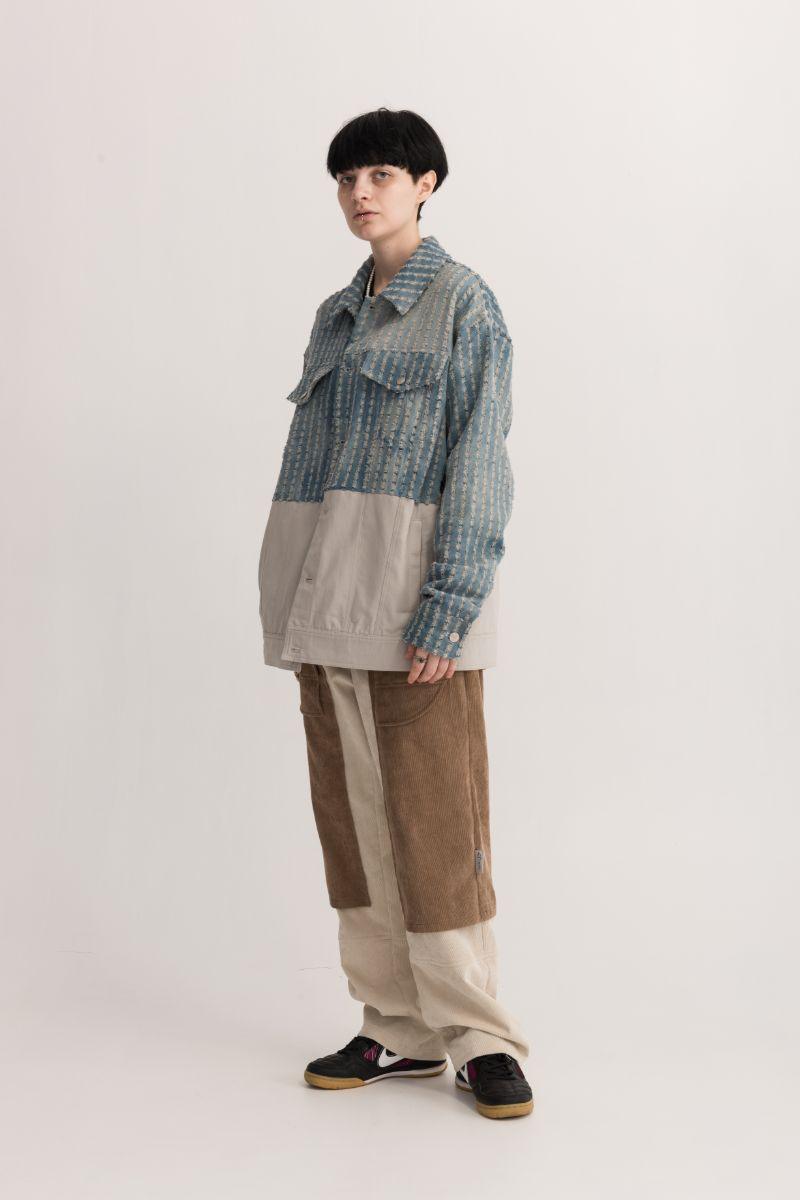 Empty Reference Washed Loose Jeans Jacket