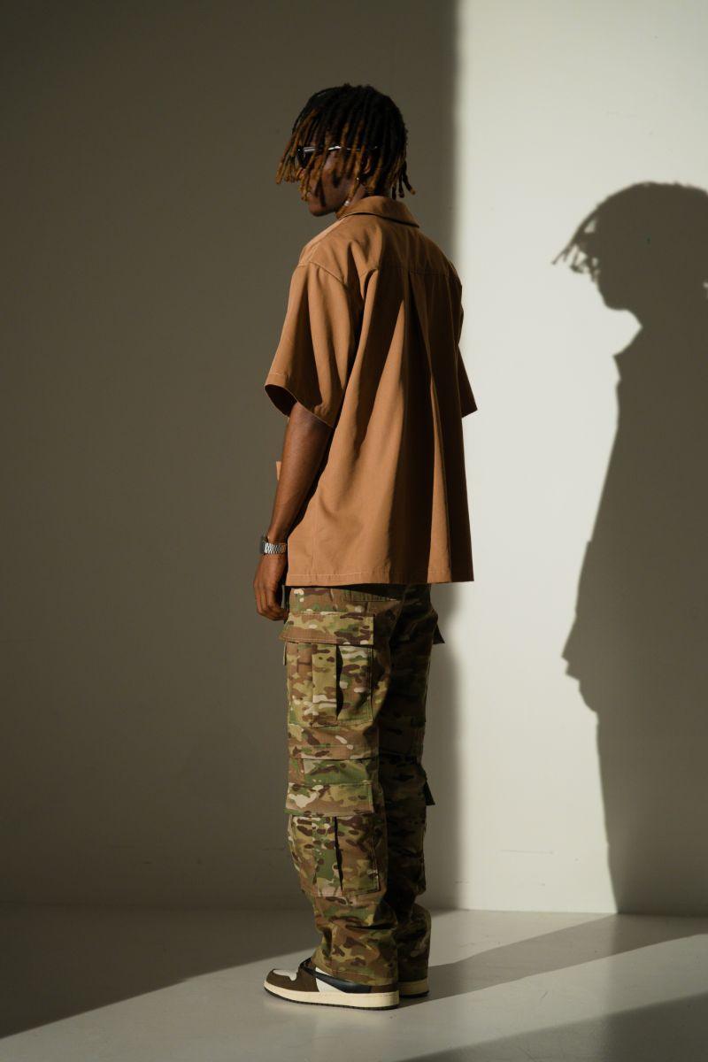 Empty Reference Camouflage Multi Pocket Trousers