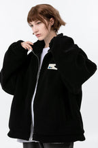 Center of Rotation Retro Velvet Logo Jacket