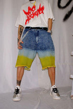 CZ Tie Dyed Jeans Shorts